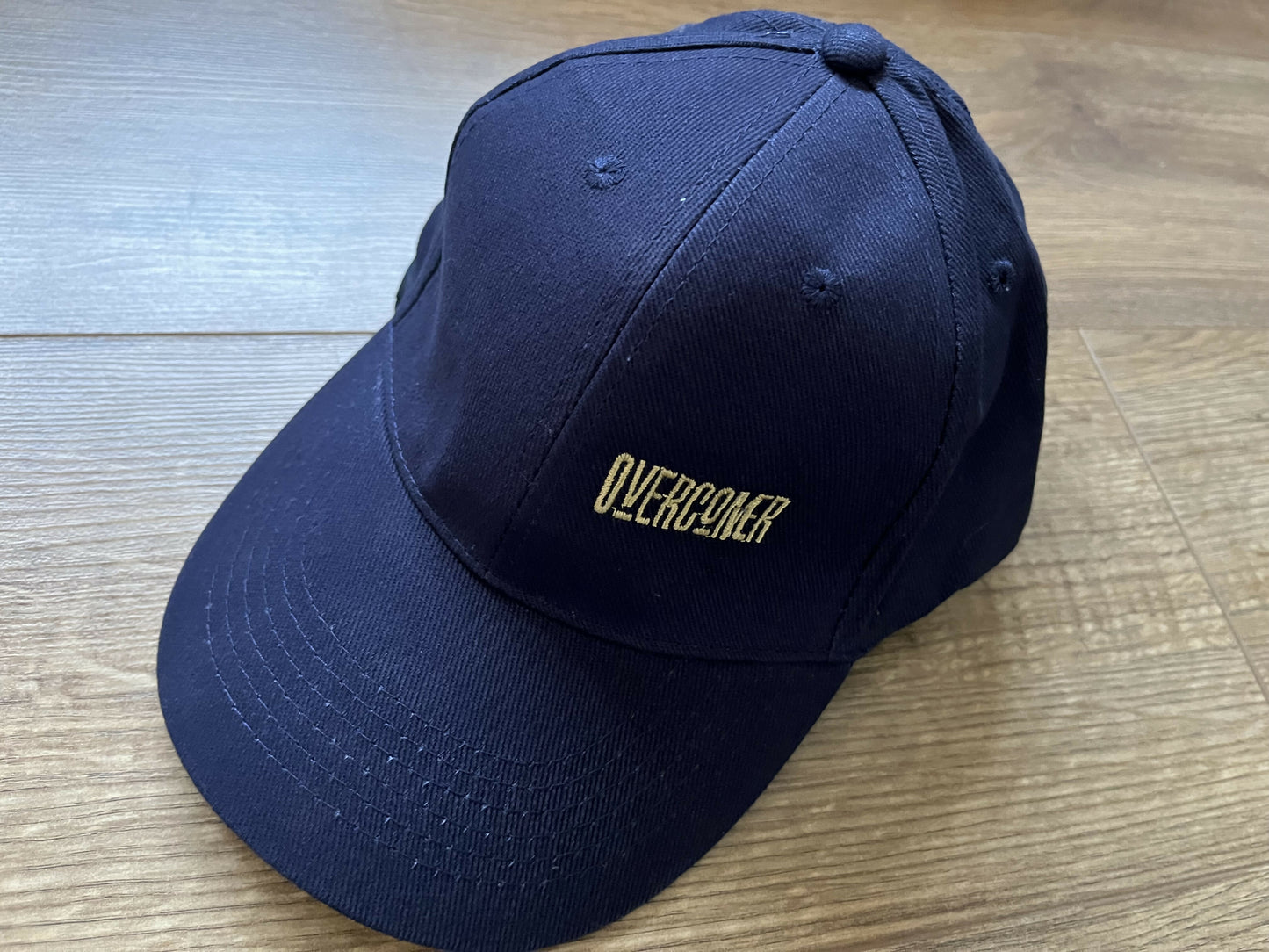 Blue overcomer cap