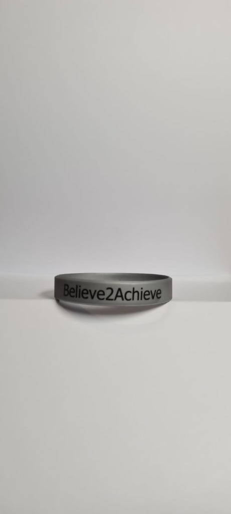 Believe to Achieve Branded Wristband